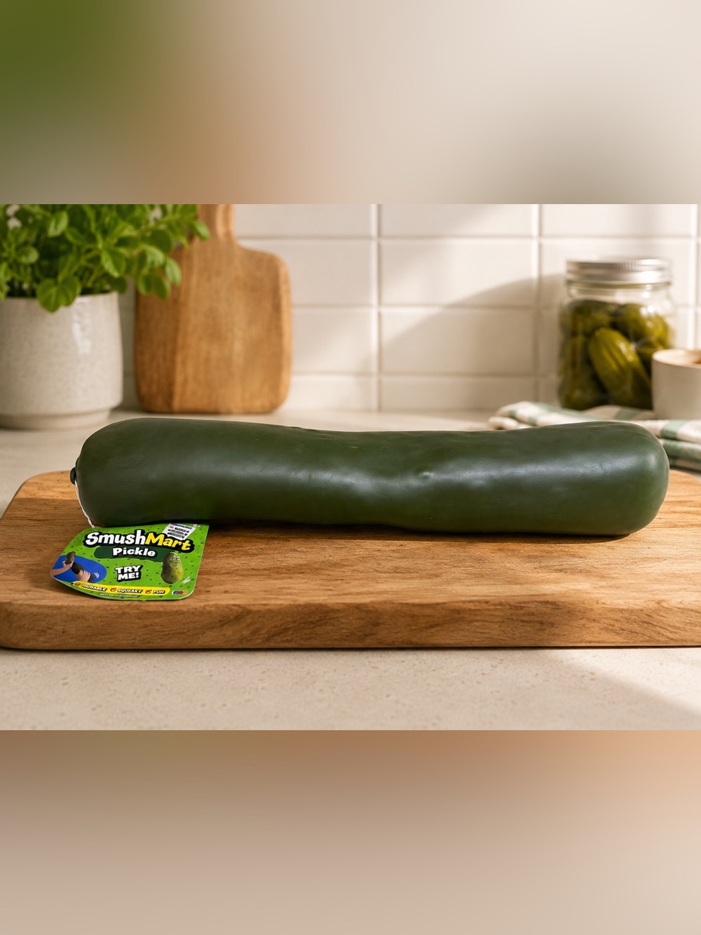 Huge Pickle squishy
